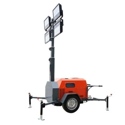 9M Lift portable stadium lights